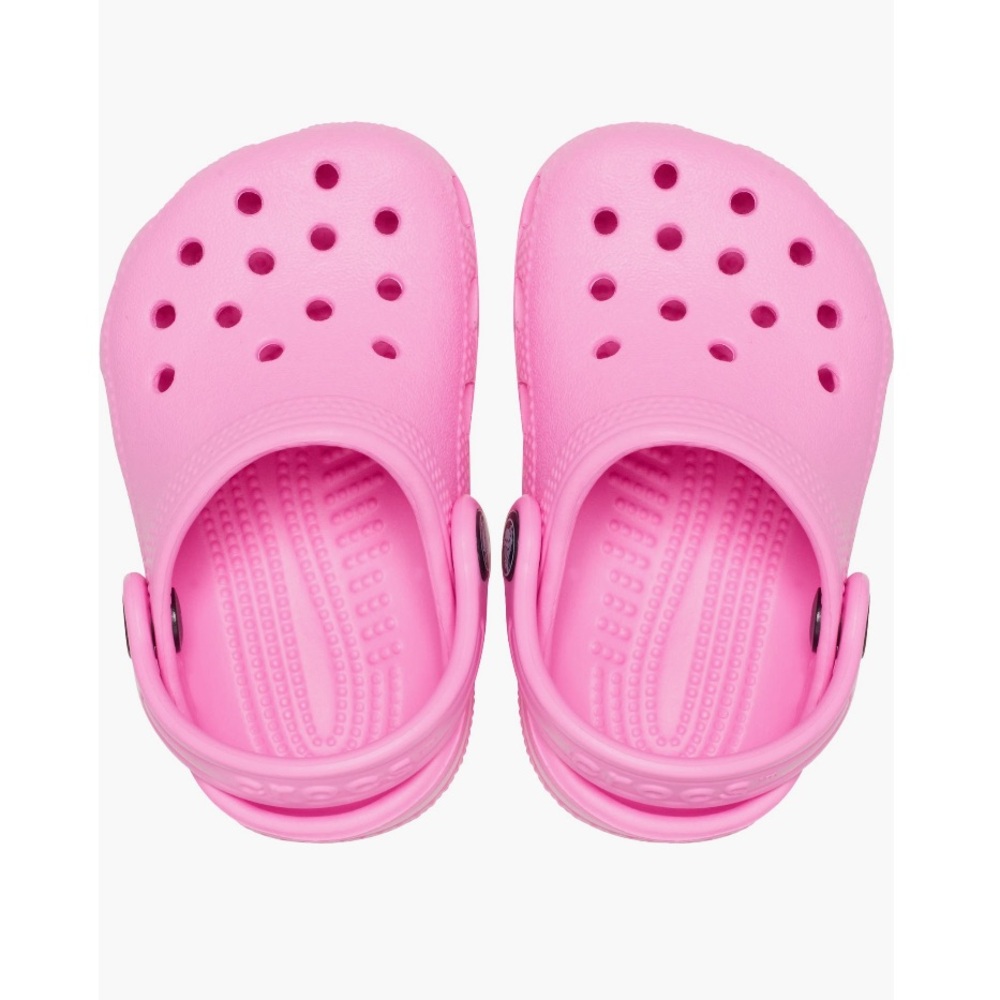 Crocs Littles Size Toddler 2/3 Taffy Pink - Picture 5 of 8